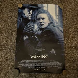 The Missing Original 27 X 40 Theatrical Movie Poster